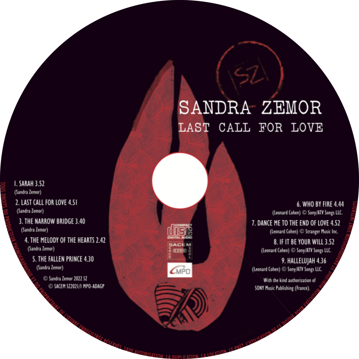 Last call for love Sandra Zemor